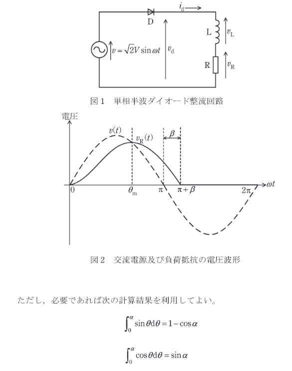 2021年度 機械 問16(a)の問題図1